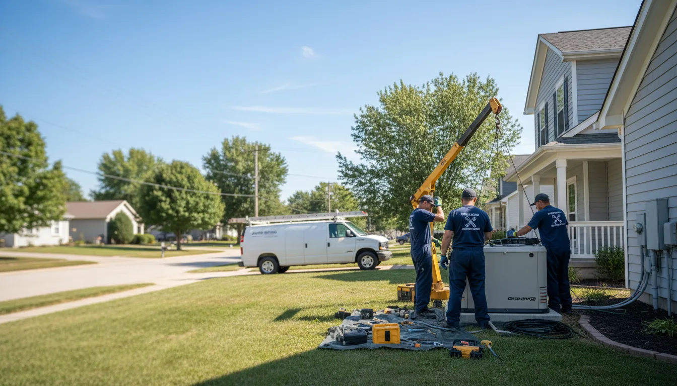 Generator Installation in Leslie, MI near me